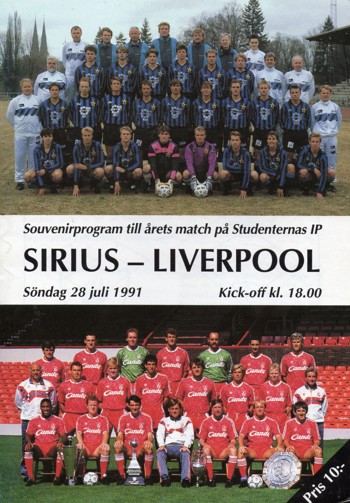 Match programme